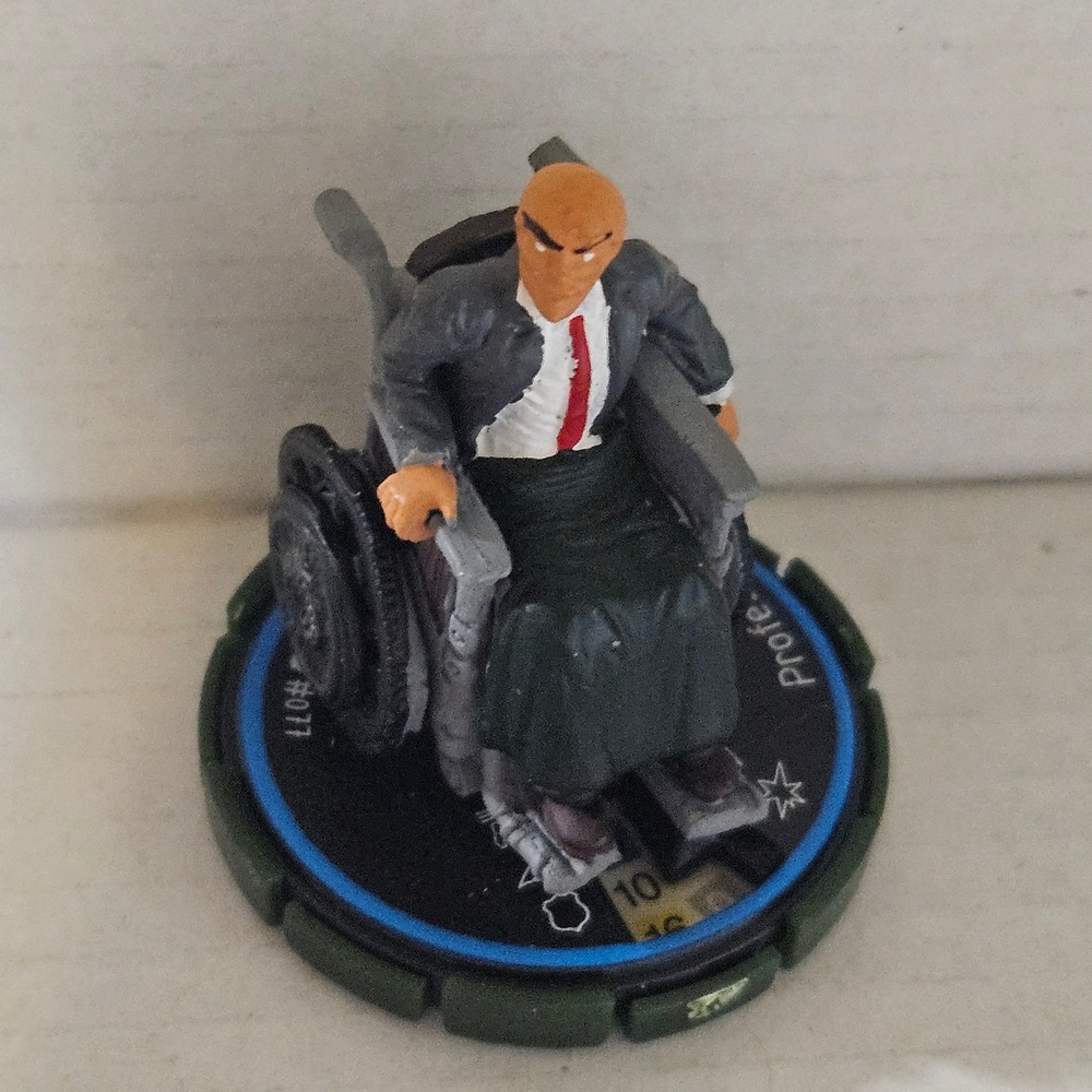 Marvel HeroClix Professor Xavier 077 X-Men Xavier School Figure Charles Xavier